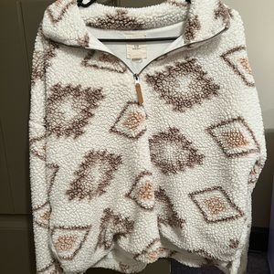Sherpa hoodie